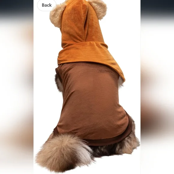 STAR WARS Ewok Official Pet Costume NEW+FAST SHIPPING - Picture 4 of 9